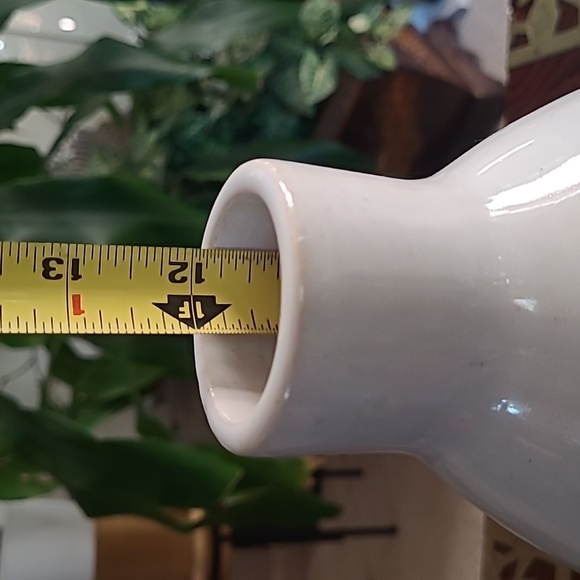 Patterned Milk Bottle Vase - Picture 6 of 11